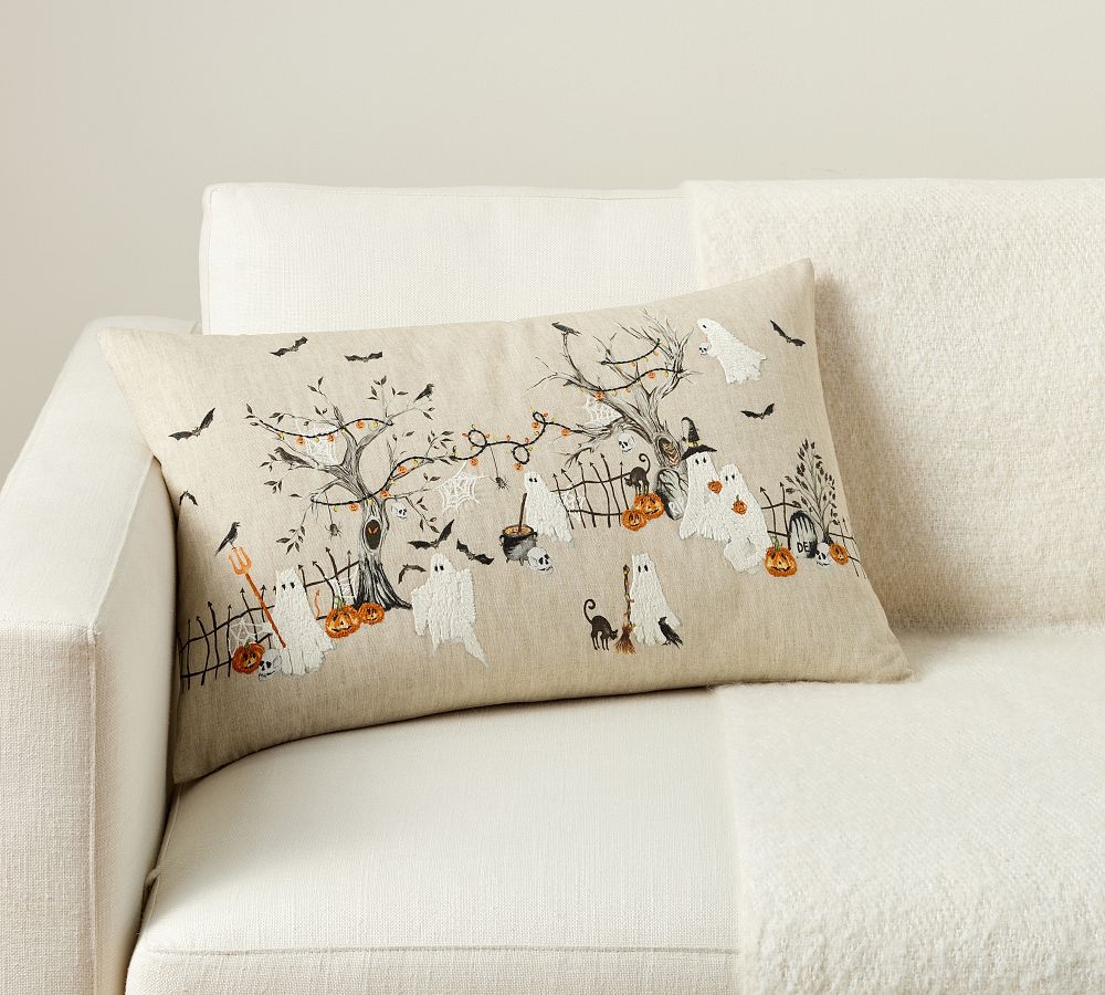 Scary Squad Lumbar Pillow