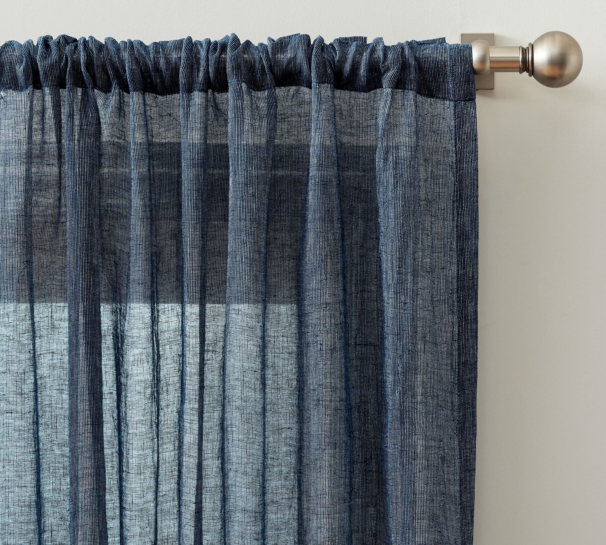 Slub Linen Sheer Curtain