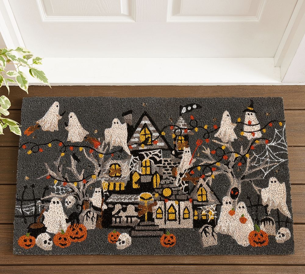 Scary Squad Haunted Mansion Light Up Doormat