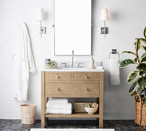Farmhouse 36" Single Sink Vanity | Pottery Barn