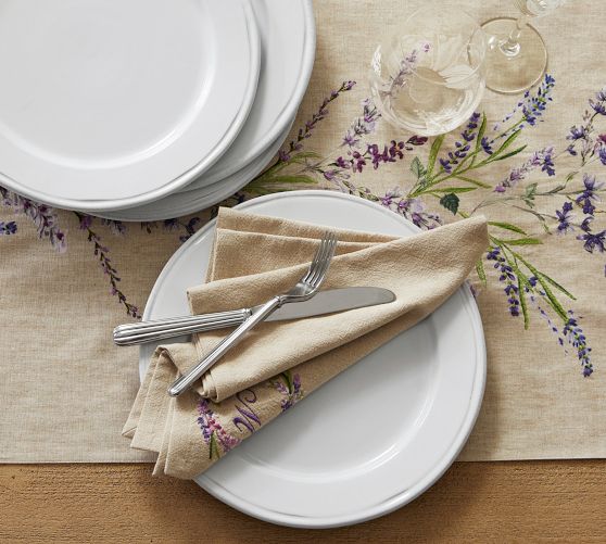 Monique Lhuillier Arles Dinner Plates | Pottery Barn