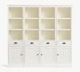 Aubrey Shelf with Open Cabinets (74.5&quot;)