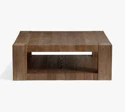 Palisades Square Reclaimed Wood Coffee Table (44") | Pottery Barn