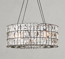 Adeline Crystal Round Chandelier (20&quot;-27&quot;)