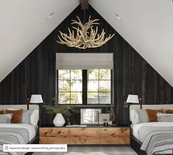 Faux Antler Chandelier (45&quot;)