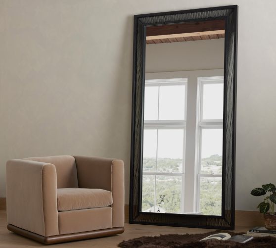 Searcy Floor Mirror | Pottery Barn