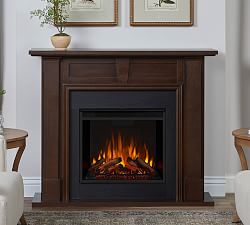 Real Flame® Granby Electric Fireplace | Pottery Barn