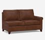 Build Your Own Cameron Roll Arm Leather Sectional
