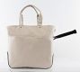 Two-Tone Canvas Tennis Tote