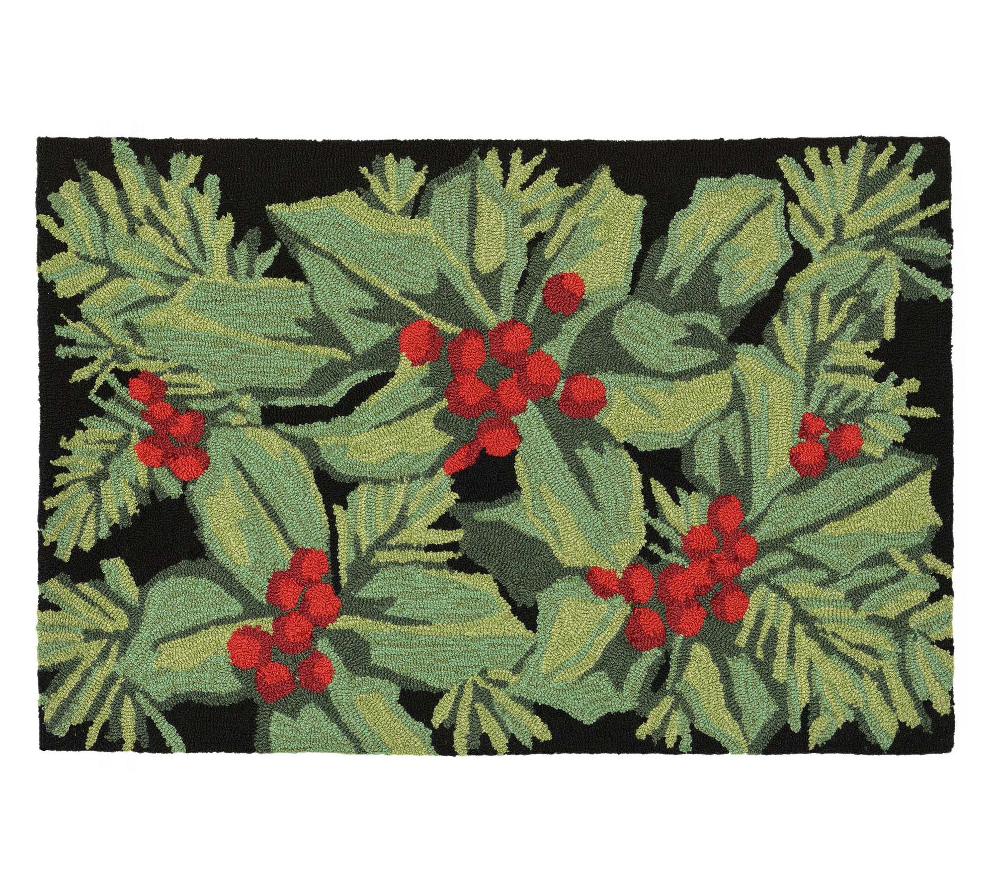 Jolly Holly Doormat