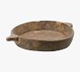 Found Reclaimed Wood Bowl With Handles