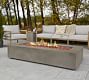 Burrows 70&quot; X 32&quot; Steel Rectangular Propane Fire Pit Table