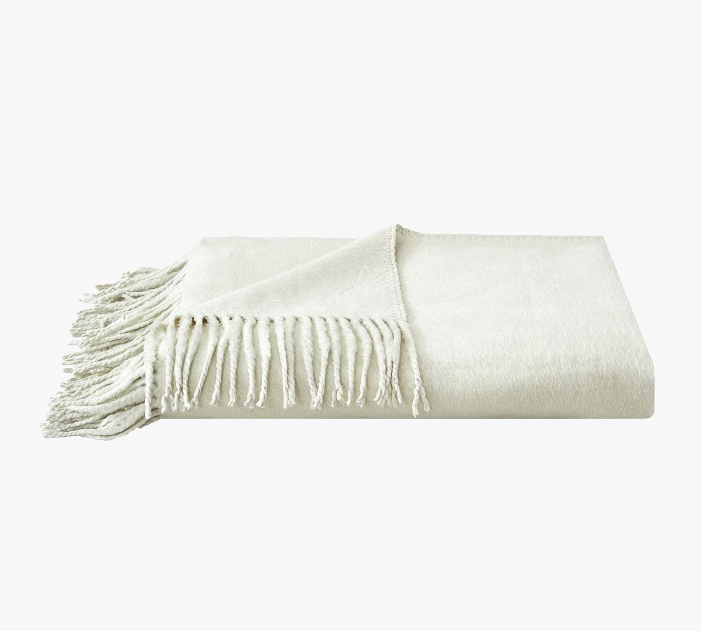 Calan Silk Fleece Throw Blanket