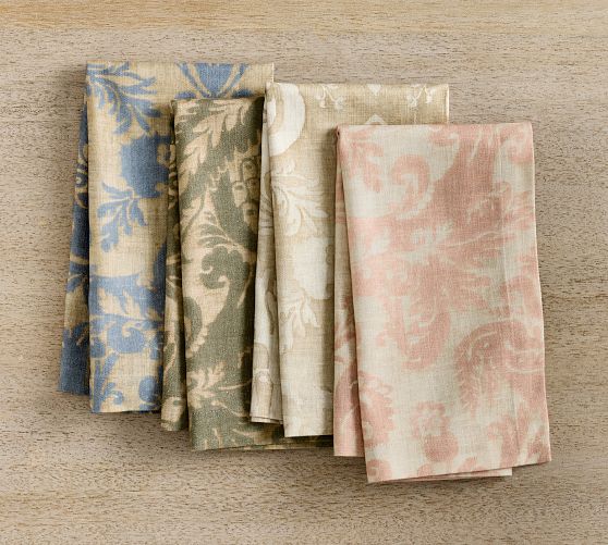 Cloth Napkins, Linen Napkins & Fabric Napkins Pottery Barn