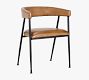Polina Leather Dining Armchair