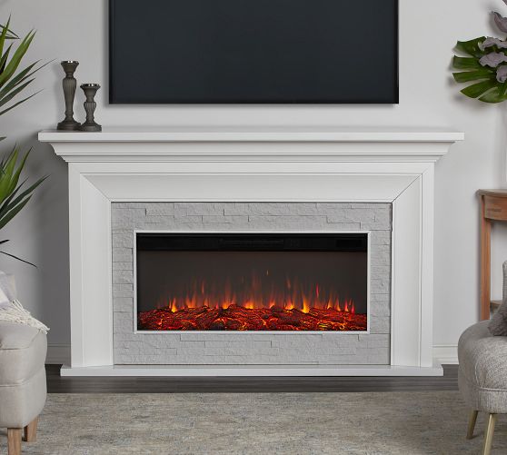 Electric Fireplaces Pottery Barn