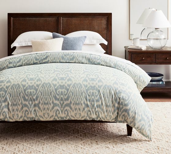 Ava Ikat Duvet Cover Pottery Barn