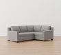 York Square Arm 3-Piece Sectional (92&quot;)