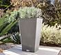 All Weather Eco Hevea Tapered Cube Tall Outdoor Planters
