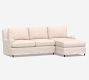 Carlisle Slipcovered Chaise Sectional (103&quot;)