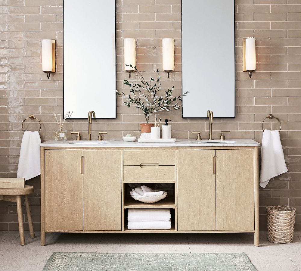 Manzanita 72" Double Sink Vanity | Pottery Barn