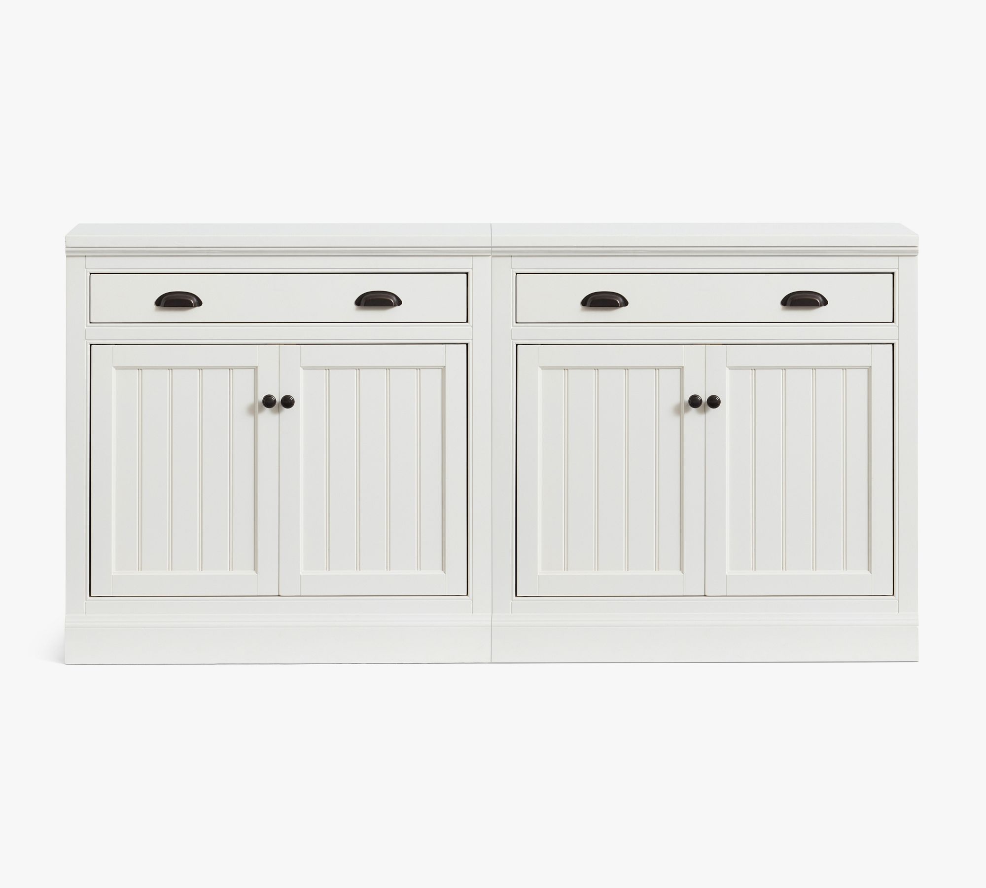 Aubrey Storage Cabinet with Drawers (72'')