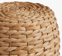 Mallorca 20&quot; Seagrass Drum Accent Stool