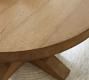 Fort Round Pedestal Extending Dining Table (48&quot;)