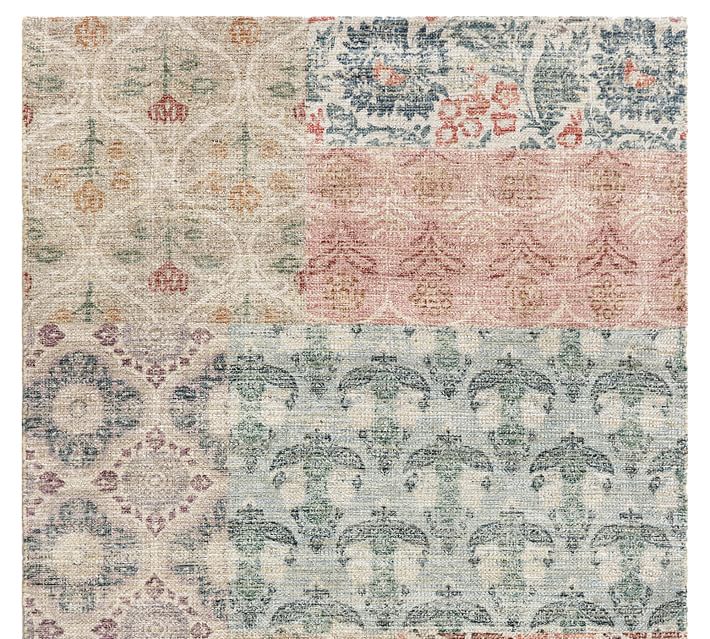 Endera Handwoven Jute Chenille Rug Pottery Barn