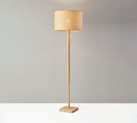 Morton Wood Floor Lamp (58") Pottery Barn