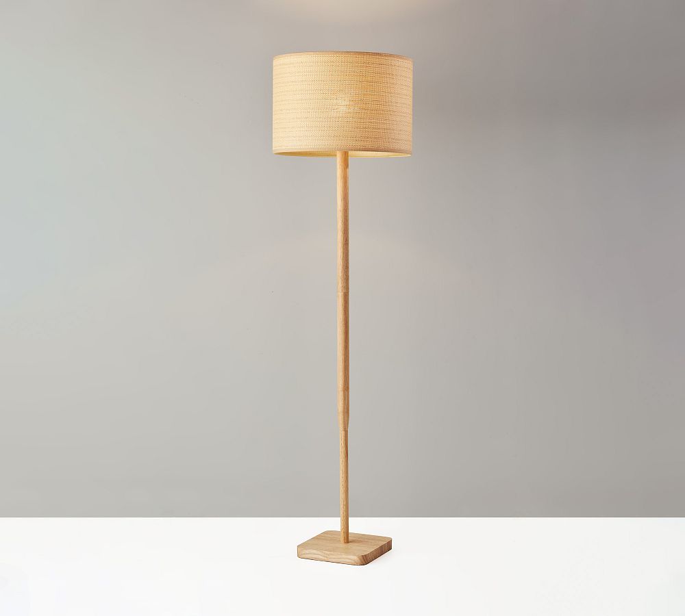 Morton Wood Floor Lamp (58") Pottery Barn