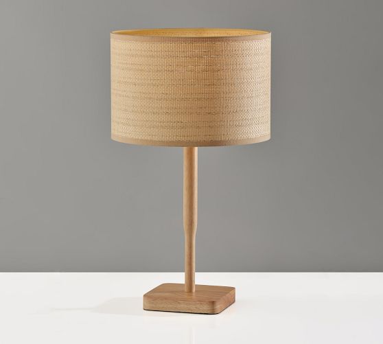 Morton Wood Table Lamp (21") Pottery Barn