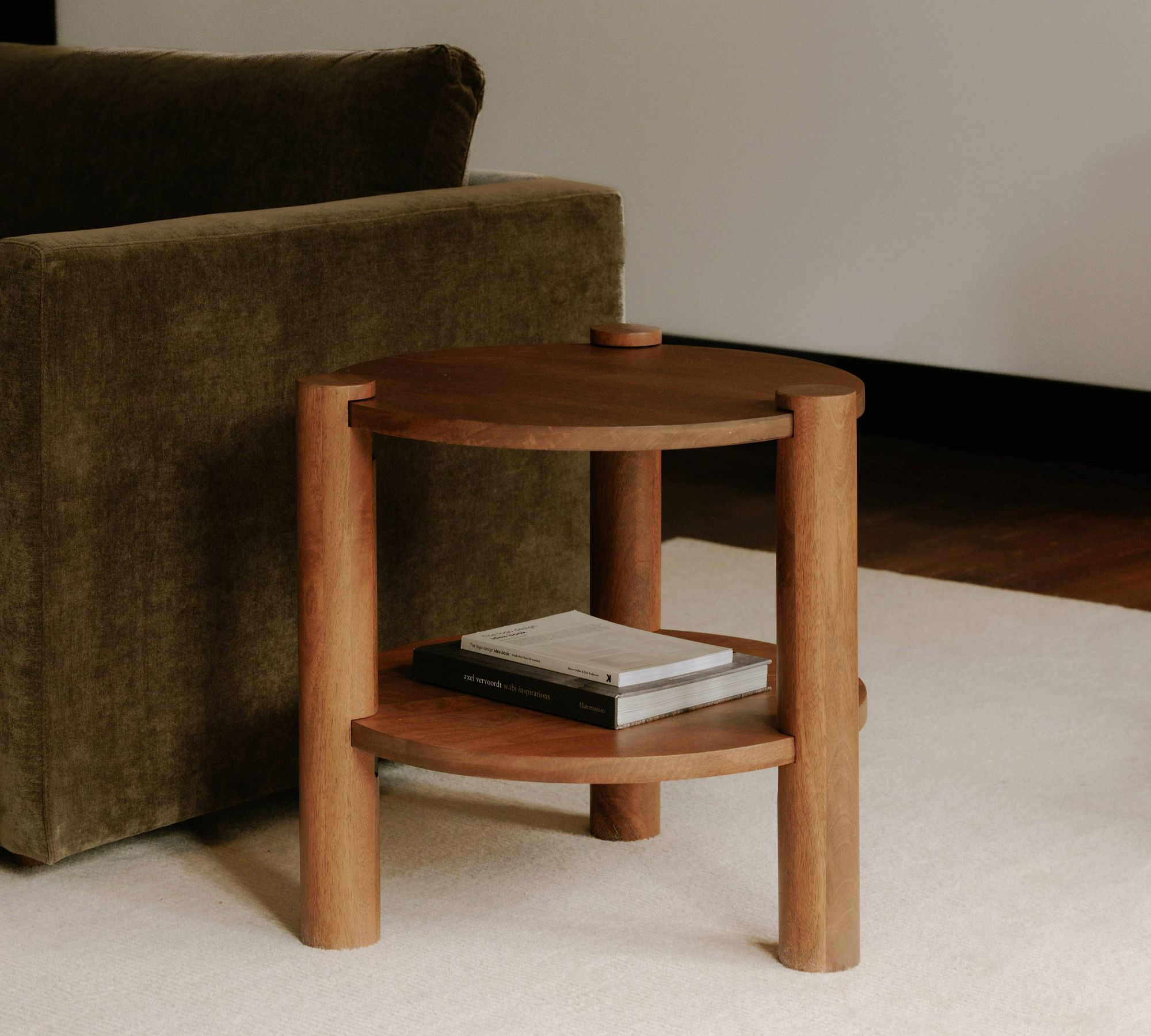 Lunden Round Accent Table