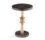 Anais Round Metal Accent Table (14&quot;)