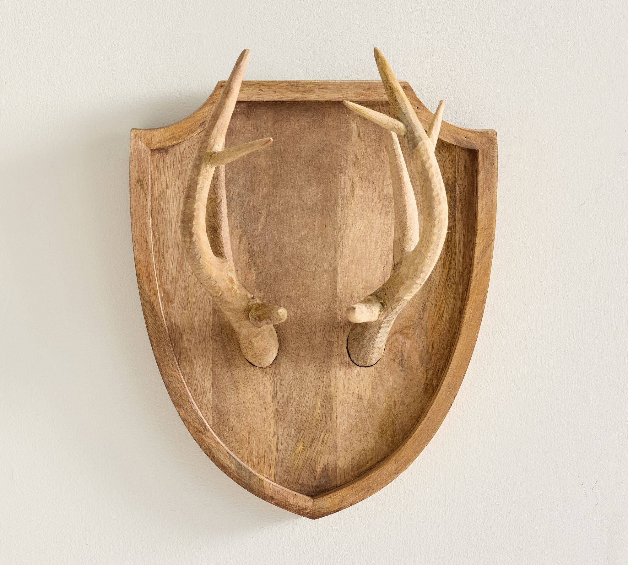 Carved Wall Antler