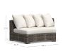 Build Your Own - Huntington Wicker Rounded Outdoor Sectional Components