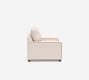Turner Square Arm Twin Sleeper Sofa with Memory Foam Mattress (55&quot;)