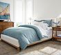 Soft Washed Denim Duvet Cover &amp; Shams