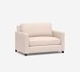 Cameron Square Arm Twin Sleeper Sofa with Air Topper (54&quot;)