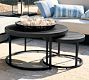 Malibu Metal Round Nesting Outdoor Coffee Table (36&quot;)