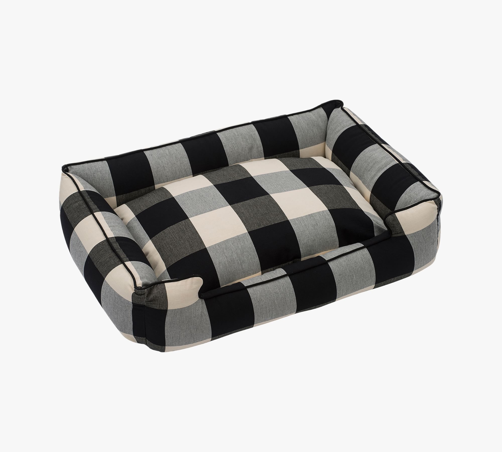 Checkered Lounge Pet Bed