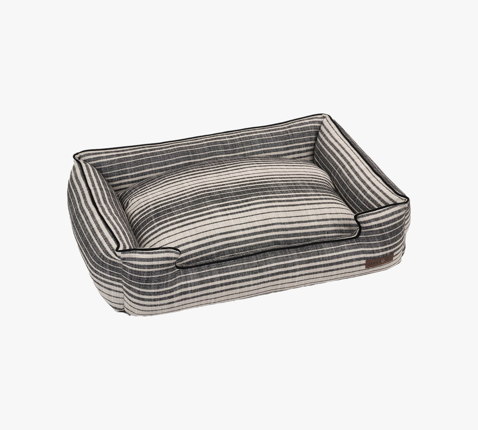 Striped Lounge Pet Bed