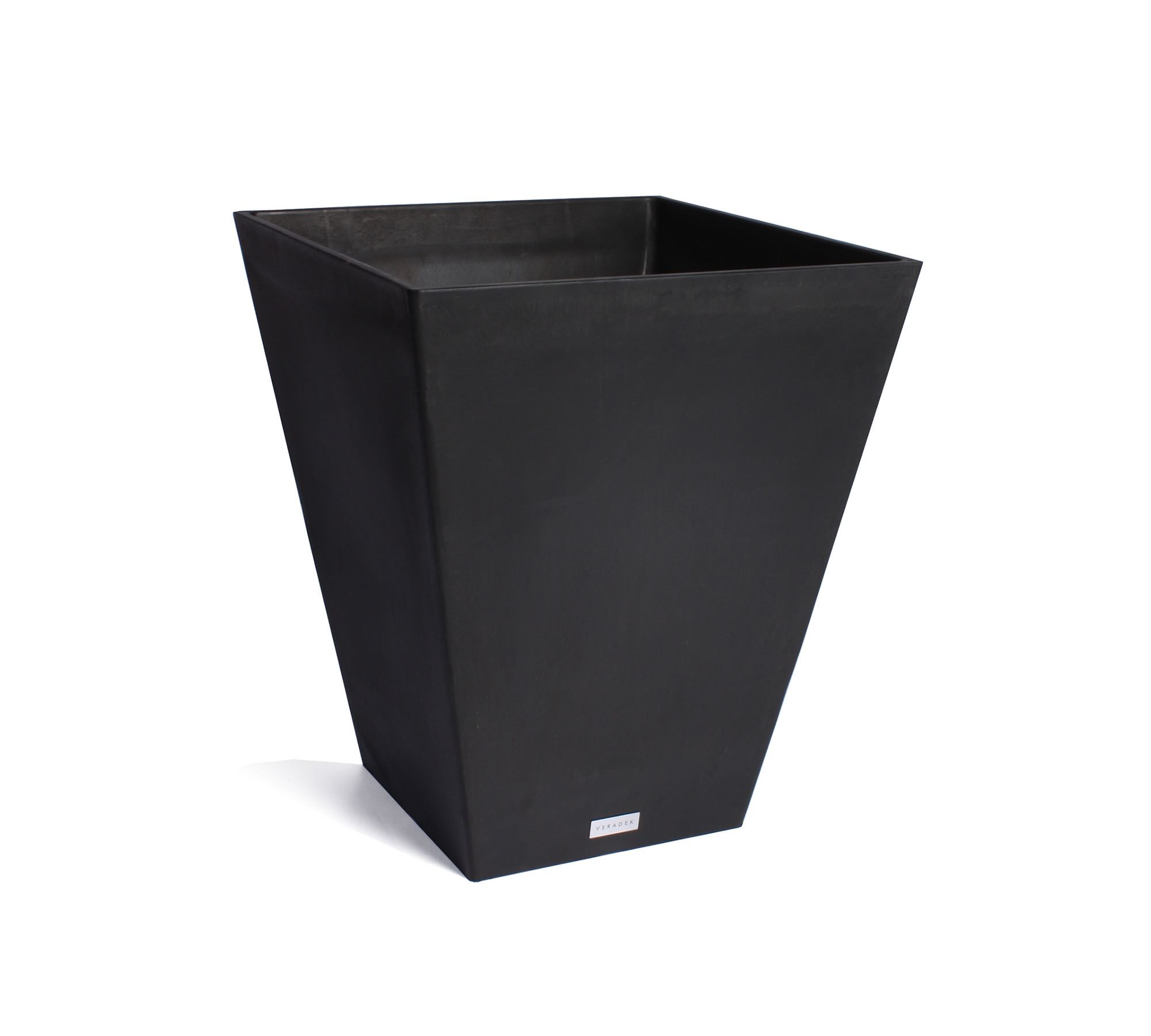 All Weather Eco Hevea Tapered Cube Short Outdoor Planters