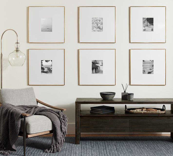 Stowe Modern Metal Frames, 25x25 | Pottery Barn