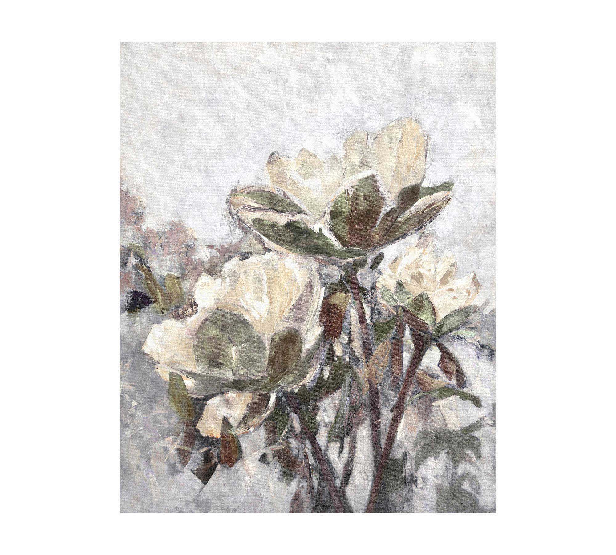 Magnolia Arrangement Canvas Print