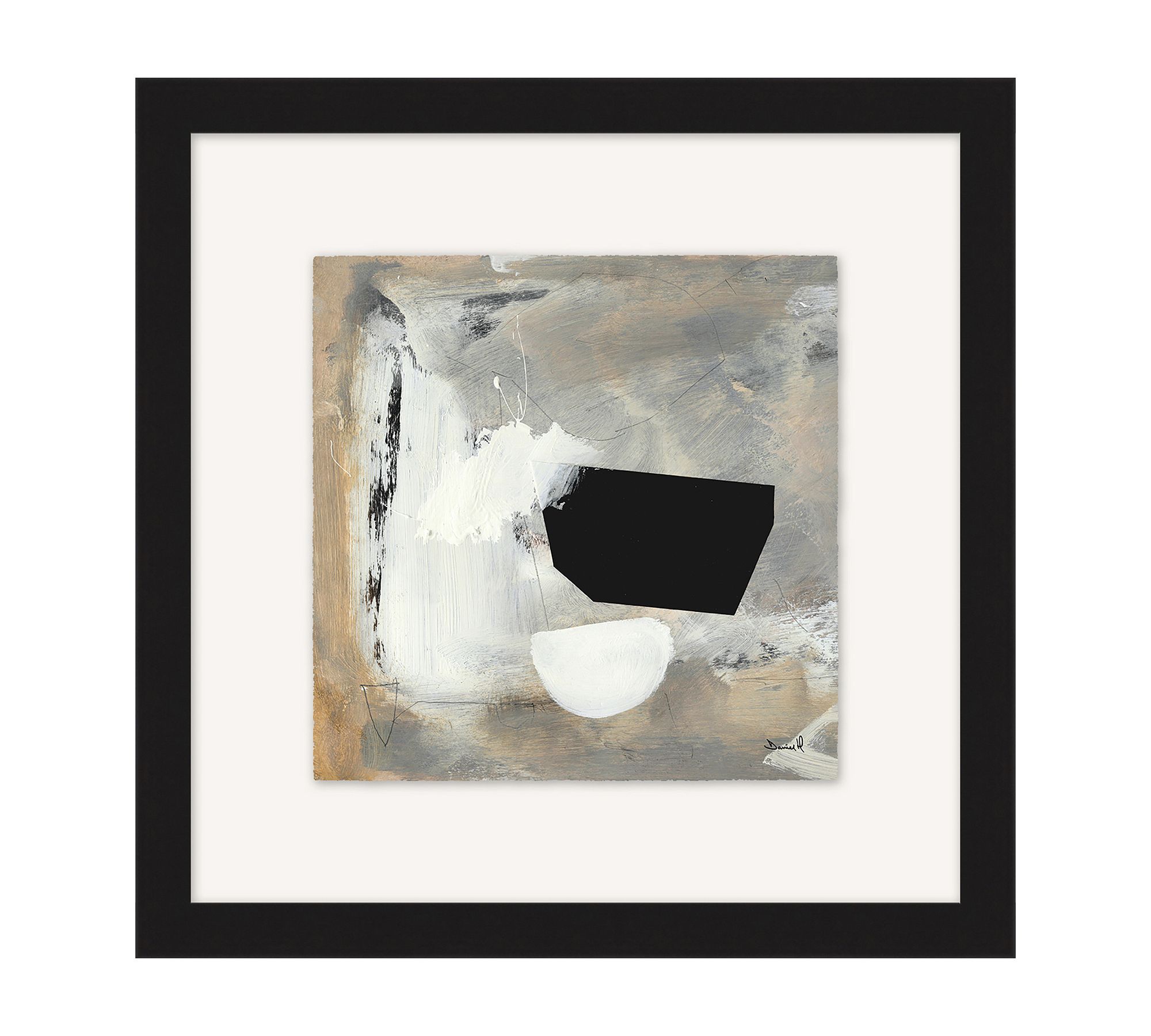 Texture And Motion Framed Print
