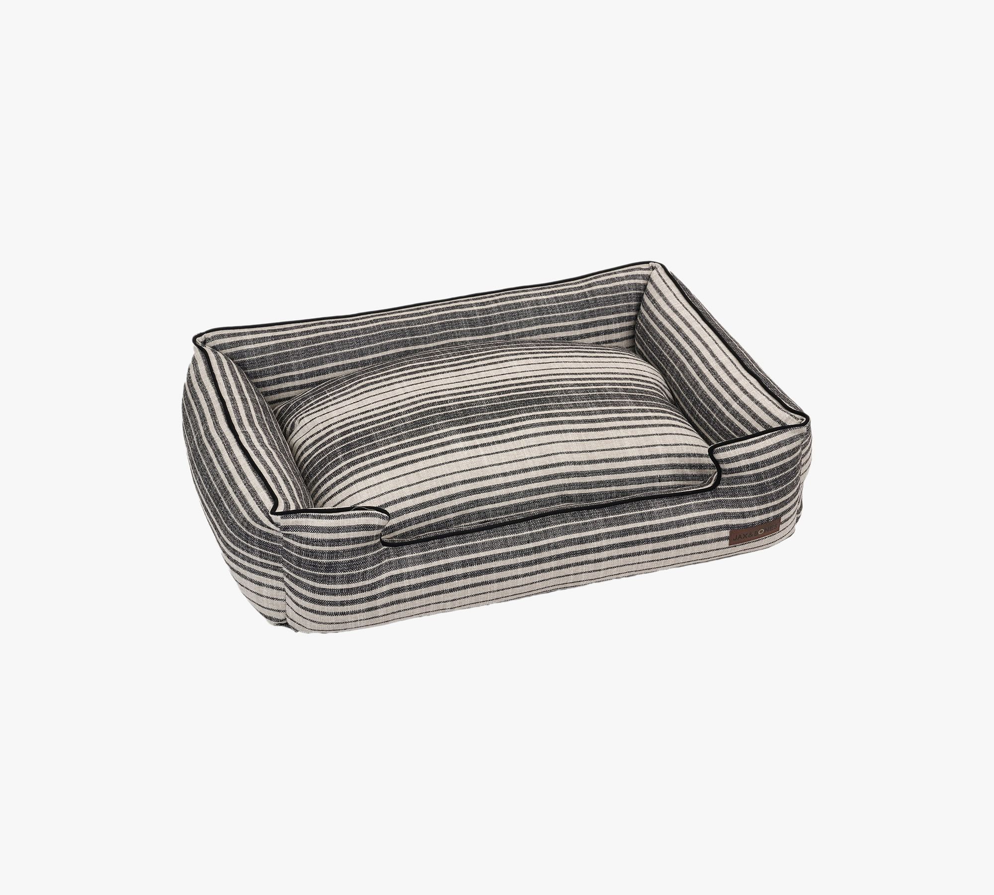 Striped Lounge Pet Bed