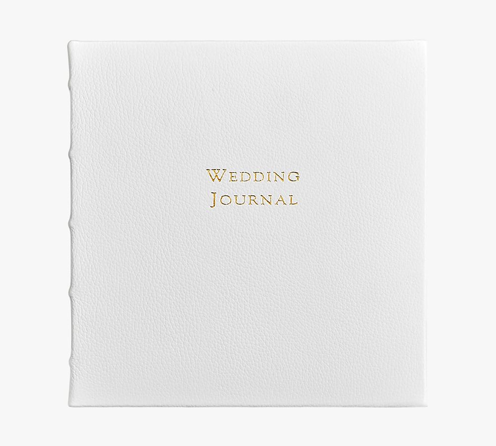 Leather-Bound Wedding Journal