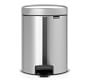 Brabantia 2x2 Liter newIcon Recycle Step Trash Can