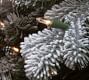 Lit LED Faux Sheffield Spruce Flocked Wreath &amp; Garland